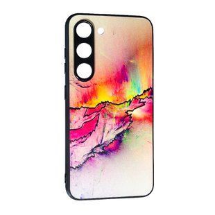 TPU чохол Marble Ultraviolet для Samsung Galaxy S23 Plus Red 088612 фото