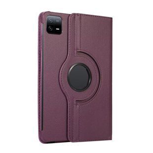 Чехол книжка 360 на Xiaomi Mi Pad 6 (11") / баклажановый 089717 фото