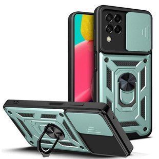 PC + TPU чохол Camshield armor для Samsung Galaxy M33 (5G) / зелений 089212 фото
