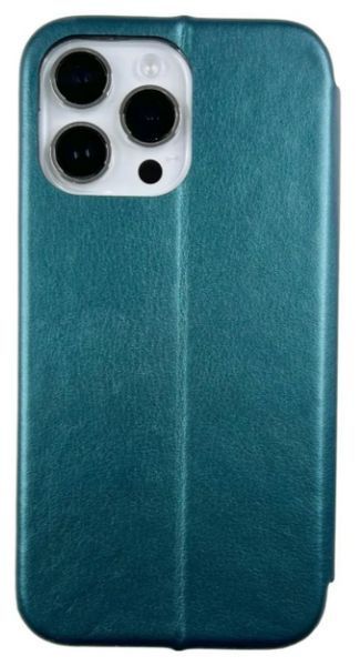 Чехол книжка Elegant book для iPhone 15 Pro / изумрудный 201929 фото