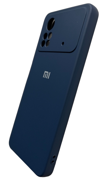Чохол силіконовий Soft touch для Xiaomi Poco X4 Pro 5G / синій 086437 фото