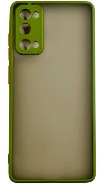 TPU чохол накладка Matte Color Case для Samsung Galaxy S20 FE світло-зелений 092223 фото
