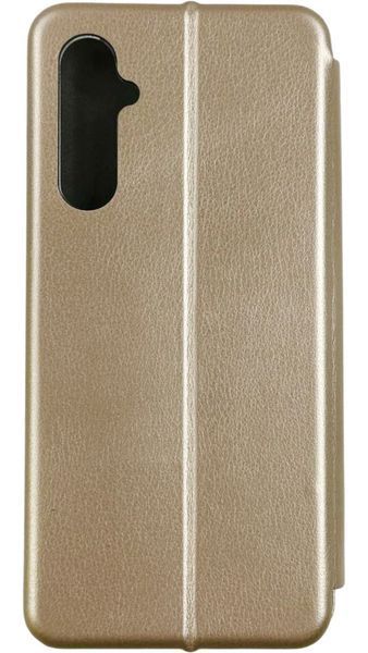 Шкіряний чохол-книжка Elegant на Tecno Pova 4 / золотистий 091973 фото