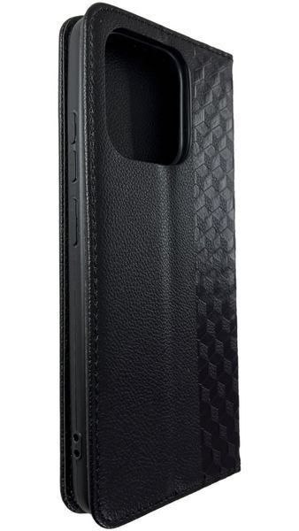 Чохол книжка Deluxe book для Poco C55 чорний 088195 фото