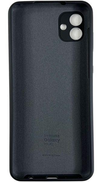 Чехол Soft touch для Samsung Galaxy A04 / черный 087793 фото