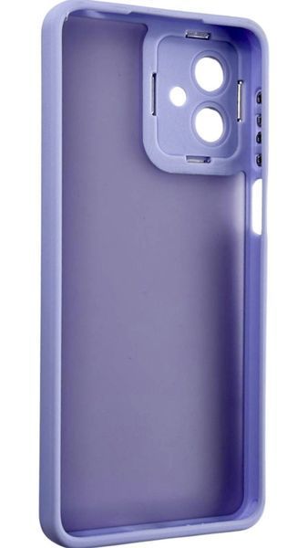 TPU чохол Luxury Metal Lens на Motorola G14 фіалковий 094636 фото