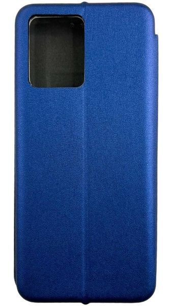 Шкіряний чохол-книжка Elegant на Realme C35 / синій 087792 фото