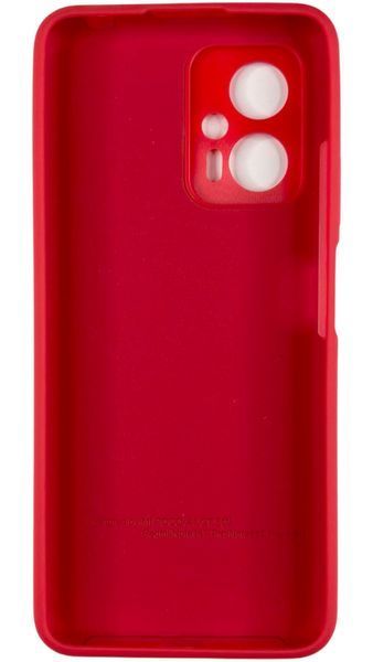 Чохол силіконовий Soft touch для Poco X4 GT (на поко х4 жт) червоний 087692 фото
