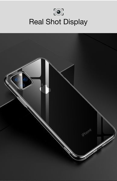 Ультратонкий чехол для Apple iPhone 11 Pro Max прозрачный 080314 фото