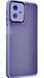 TPU чохол Luxury Metal Lens на Motorola G14 фіалковий 094636 фото 1
