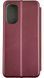 Чехол книжка Elegant book для Motorola G82 / бордовый 091923 фото 2