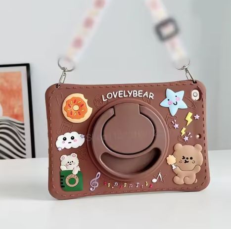 Чохол Happy Case на планшет iPad 11" (A16) 2025 / Lovely Bear (з ремінцем) 203175 фото