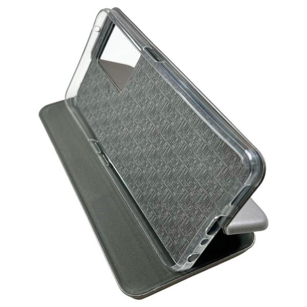 Чохол книжка Elegant book на OPPO A57S сірий 088145 фото