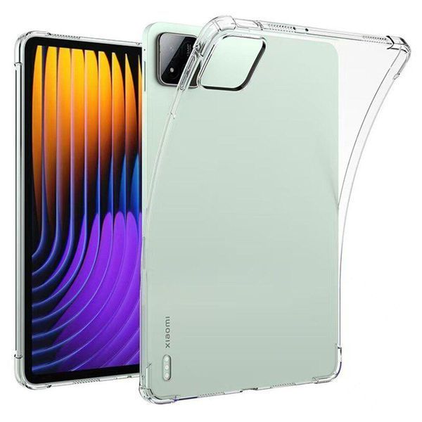Протиударний силіконовий чохол WXD на планшет Xiaomi Pad 7 (11.2") / прозорий 098578 фото