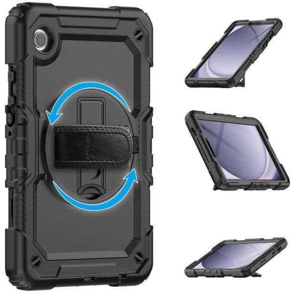 PC + TPU чехол Armor Cover Tablet на планшет Samsung Galaxy Tab A9 (8.7") / черный 096952 фото