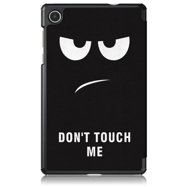 Шкіряний чохол-книжка Crazy Horse для Lenovo Tab M8 4th Gen dont touch me 093869 фото