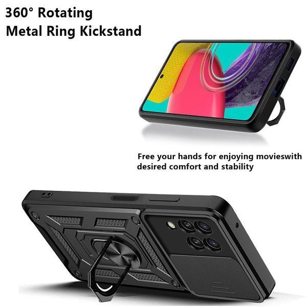 PC + TPU чехол Camshield armor для Samsung Galaxy M33 (5G) / зеленый 089212 фото