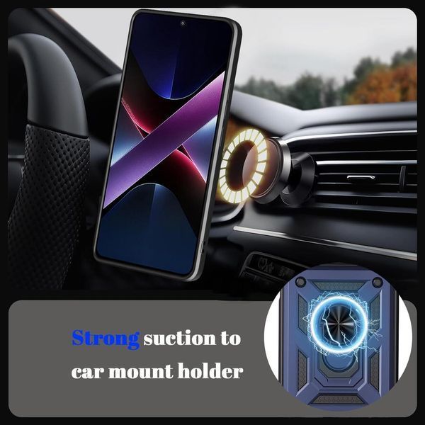 PC + TPU чехол Camshield Armor для OPPO A6 Pro / красный 100660 фото