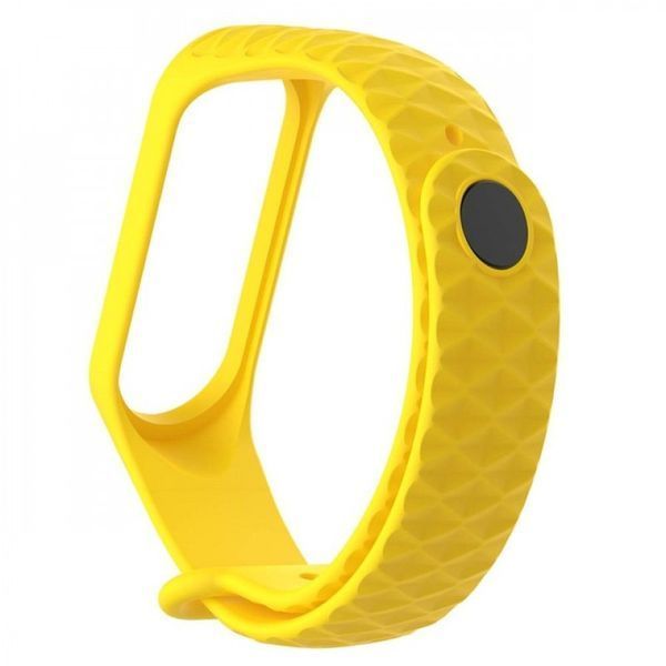 Ремінець Silicone Rhomb Design на Xiaomi Mi Band 3 (5 видів) 16694 фото