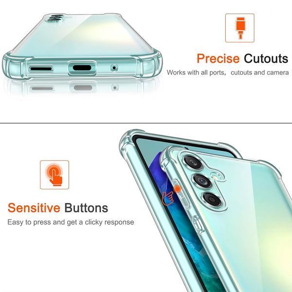 Чохол накладка WXD для Samsung Galaxy M35 (5G) / прозорий 098862 фото