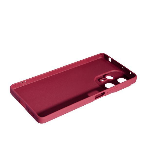 TPU чохол накладка Smitt для Poco F5 бордовий 094482 фото