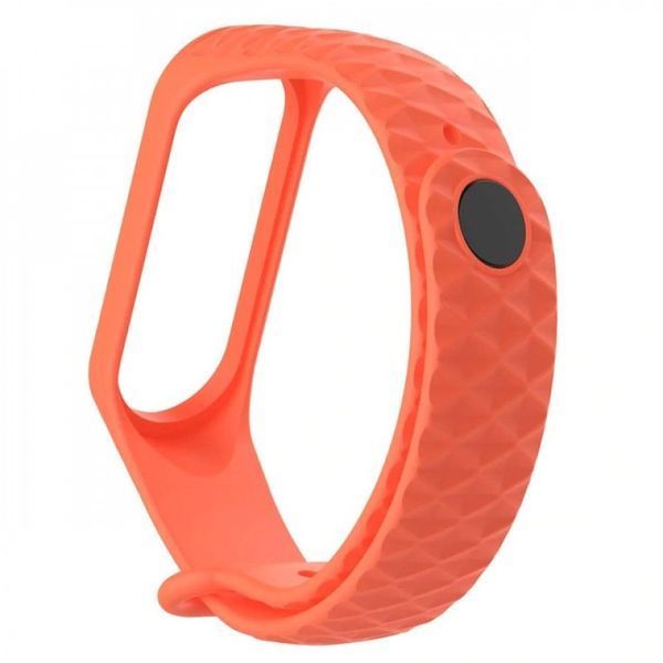 Ремінець Silicone Rhomb Design на Xiaomi Mi Band 3 (5 видів) 16694 фото