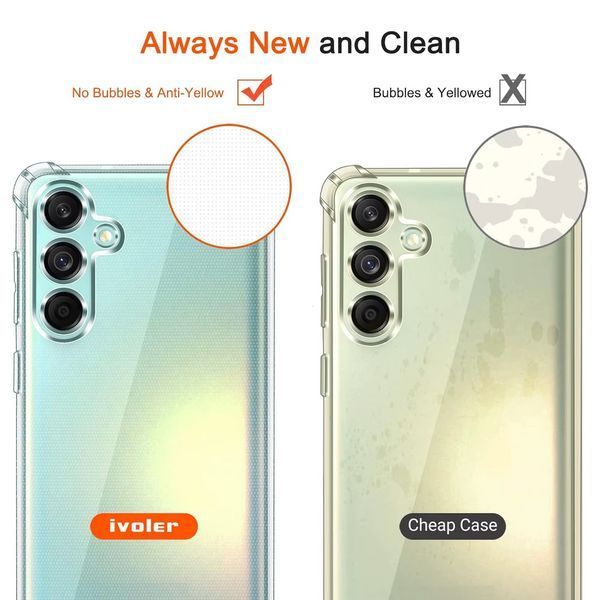 Чохол накладка WXD для Samsung Galaxy M35 (5G) / прозорий 098862 фото