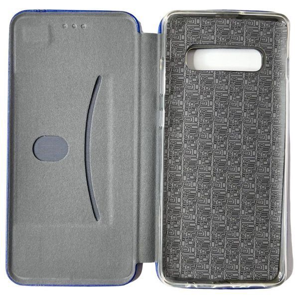Чохол книжка New Elegant для Samsung Galaxy S10 Plus (на самсунг з10 плюс) синій 087687 фото