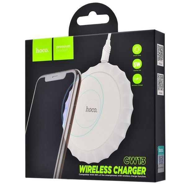 Wireless Charger Hoco CW13 2A (2 кольори) 16857 фото