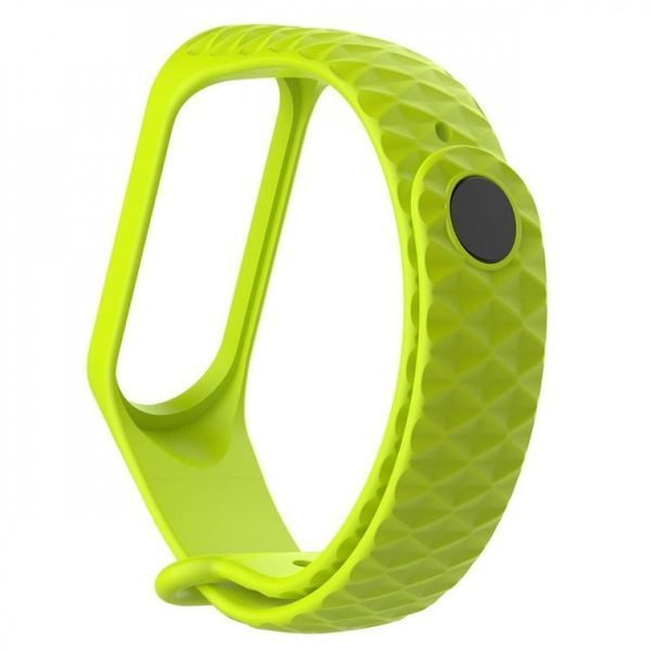 Ремінець Silicone Rhomb Design на Xiaomi Mi Band 3 (5 видів) 16694 фото