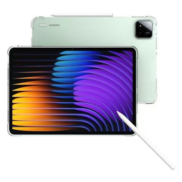 Протиударний силіконовий чохол WXD на планшет Xiaomi Pad 7 (11.2") / прозорий 098578 фото