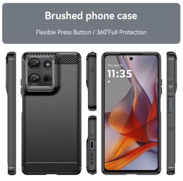 TPU чехол накладка Urban для Motorola G75 (5G) / синий 203082 фото