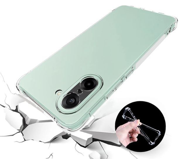 Чехол накладка WXD для OnePlus Ace 6 / прозрачный 100604 фото