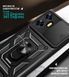 PC + TPU чехол Camshield armor для Realme 10 Pro Plus / черный 89413 фото 4