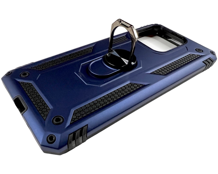 PC + TPU чехол New Armor на Xiaomi Poco C40 (на сяоми поко ц40) синий 086093 фото