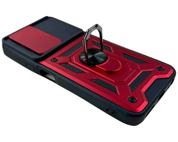 PC + TPU чехол Camshield Armor для Tecno Spark 10 / красный 090661 фото