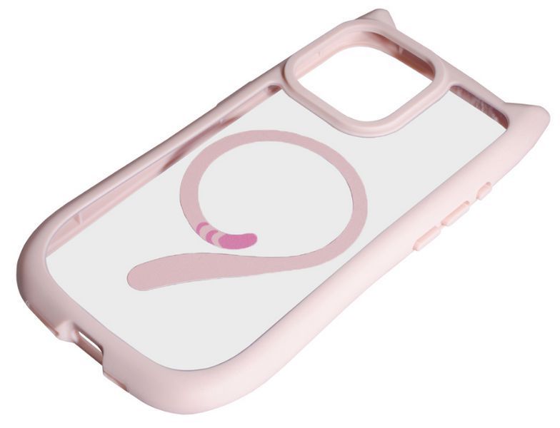 Чехол Cat Case с поддержкой Magsafe для Apple iPhone 15 Pro Max / pink sand 202676 фото