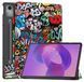 Шкіряний чохол книжка Crazy Horse на планшет Lenovo Xiaoxin Pad Pro (12.7") 2025 / graffiti 202573 фото 1