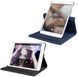 Кожаный чехол книжка 360 на Apple iPad 10.2 (2021 / 2020 / 2019) / синий 091116 фото 4