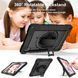 PC + TPU чехол Carbon Armor Cover Tablet на Samsung Galaxy Tab S10 FE Plus (13.1") / черный 099535 фото 2