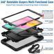 PC + TPU чехол Armor Cover Tablet на планшет Samsung Galaxy Tab A 10.1" (T510 / T515) / черный 096954 фото 2