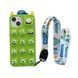 Резиновый 3D чехол Monsters Pop it для iPhone 13 / (с ремешком) 098690 фото 1