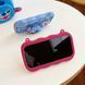 Силіконовий 3D чохол Stitch для iPhone 11 / блакитний (з ремінцем) 098946 фото 4