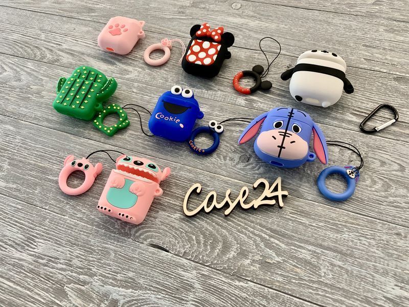 Чехол 3д на Airpods (7 цветов) 017483 фото