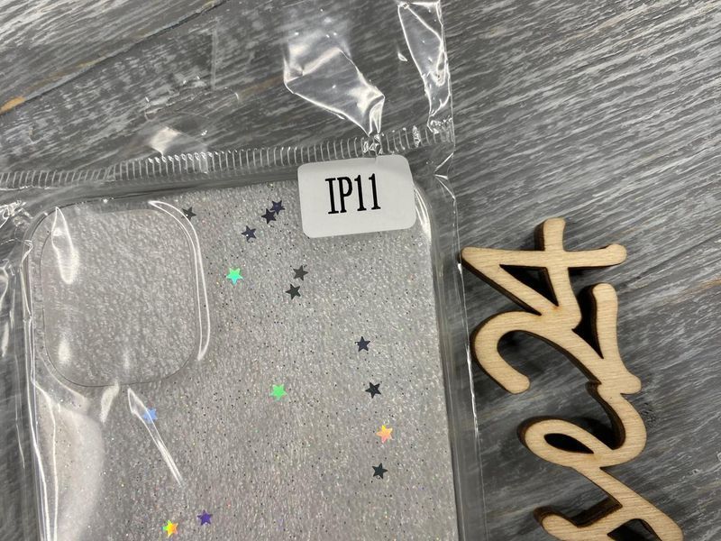 TPU чехол Star Glitter для Apple iPhone 11 Pro прозорий 083183 фото