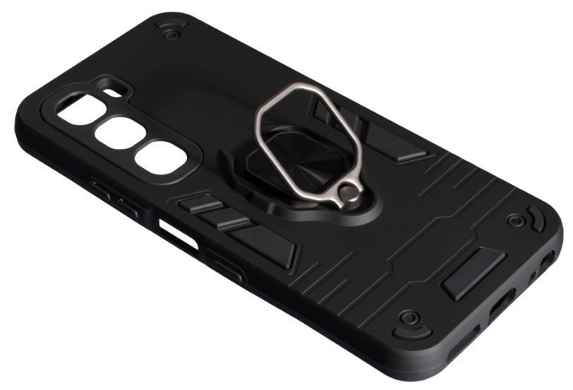 PC + TPU чохол New Transformer для Infinix Hot 60i (X6728) / чорний 204157 фото