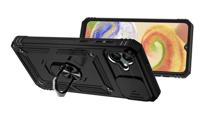 PC + TPU чохол Camshield armor для Samsung Galaxy A04E / світло-зелений 087442 фото