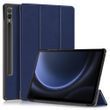 Чохол книжка Crazy Horse для Samsung Galaxy Tab S9 FE Plus (12,4") / синій