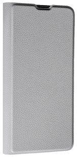 Шкіряний чохол книжка Fibra case на Xiaomi Redmi Note 14 Pro Plus (5G) / сірий 202275 фото