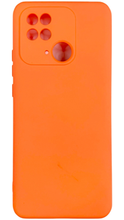 Чехол силиконовый Perfect для Xiaomi Redmi 10C (на сяоми 10ц) оранжевый 085855 фото